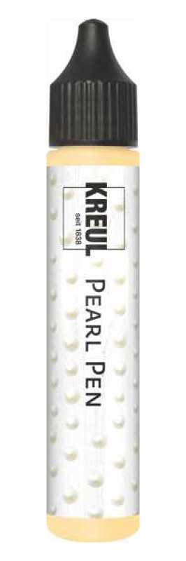 Kreul Tekutá perla KREUL Pearl Pen 29 ml BÍLÁ