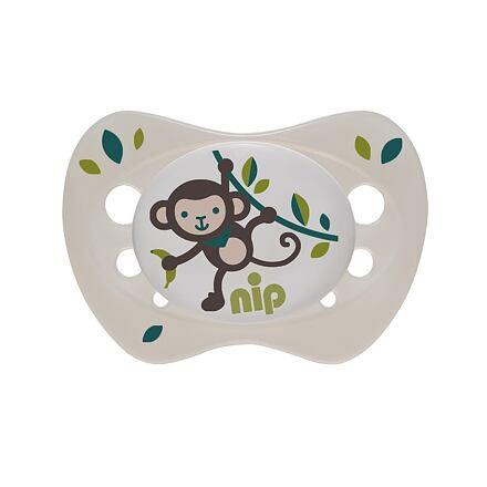 Nip šidítko Newborn, silikon, novorozenecké, 0-2 měs., 2 ks