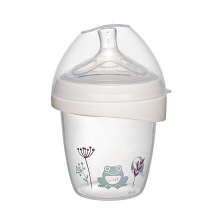 Nip First Moments PP láhev s širokým hrdlem, 150 ml, žába