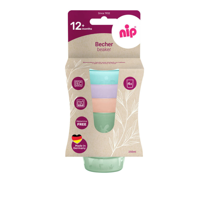 Nip kalíšek na pití, 4 ks