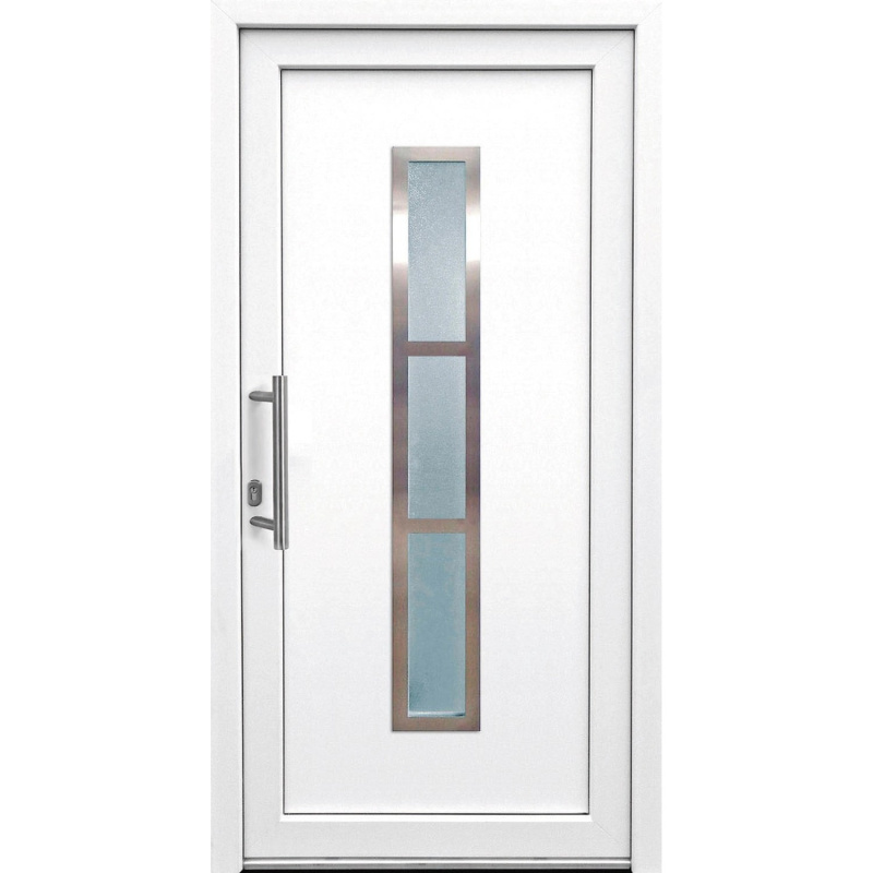 Panto Plastové vchodové dveře K014, bílá, 110 x 210 cm, L
