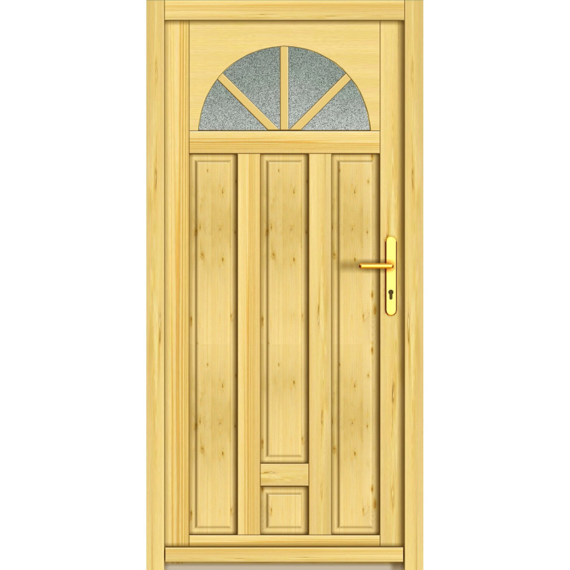 Panto Dřevěné víceúčelové dveře Sylt, přírodní smrk, 98 x 200 cm, P
