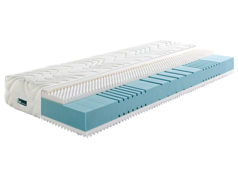 f.a.n. 7zónová matrace ze studené pěny (tvrdost H4, 90 X 200 CM)