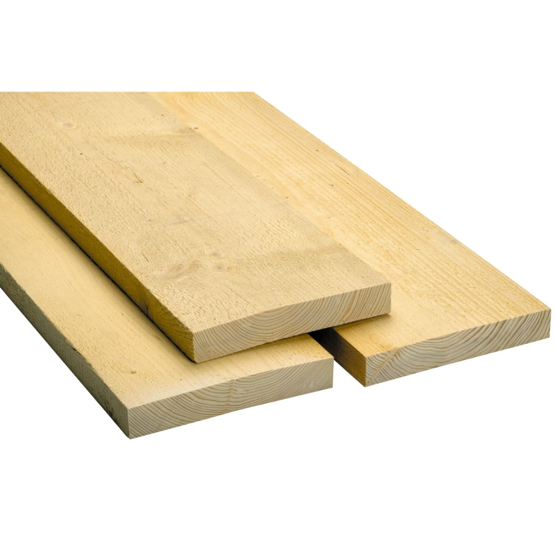 Rettenmeier Hoblované prkno hrubě řezané smrk/jedle jakost 1, 300 x 4 x 20 cm