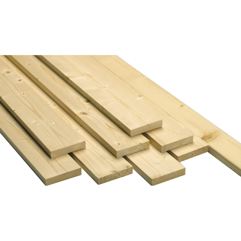 Rettenmeier Hoblované prkno pro bednění smrk/jedle, kvalita HF, 200 x 2 x 9,5 cm