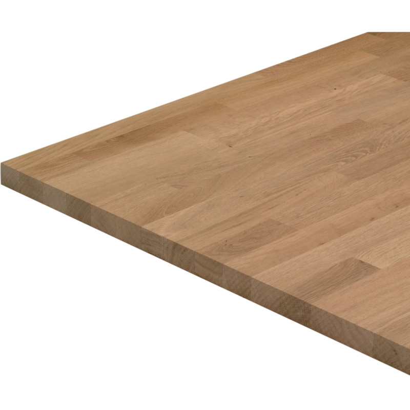 Rettenmeier Pracovní deska Standard, zkos. hrany, dub, 240 x 63,5 x 2,7 cm