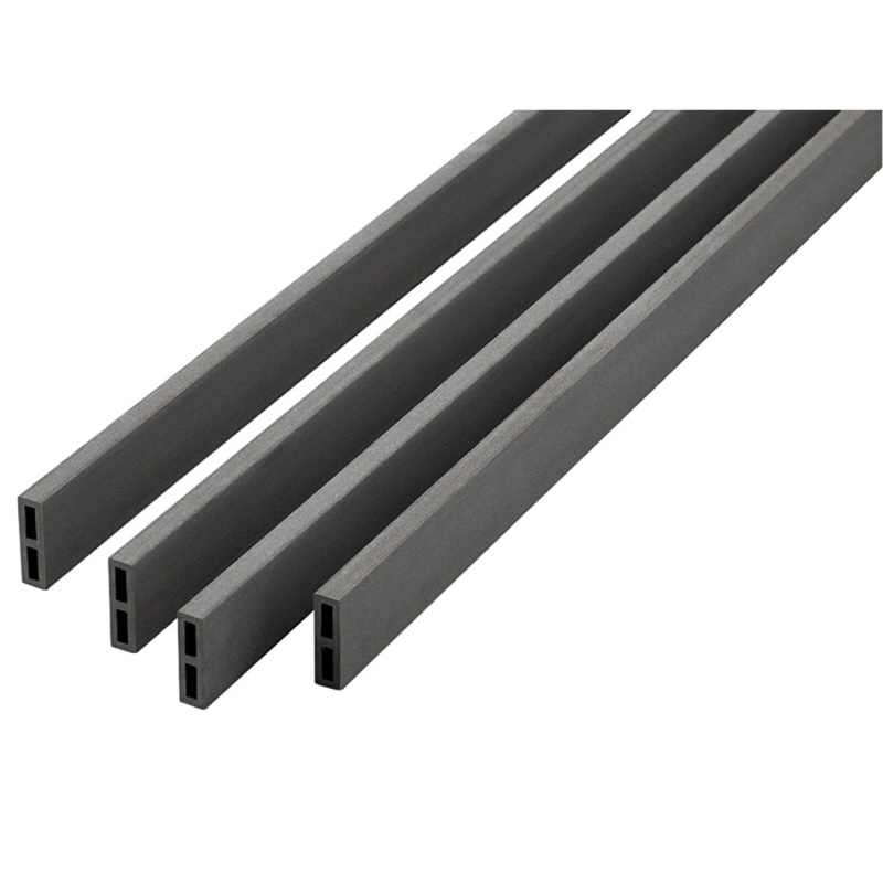 WPC zakončovací lišta Artwood hladká, šedá, 30 x 1,7 x 6 cm