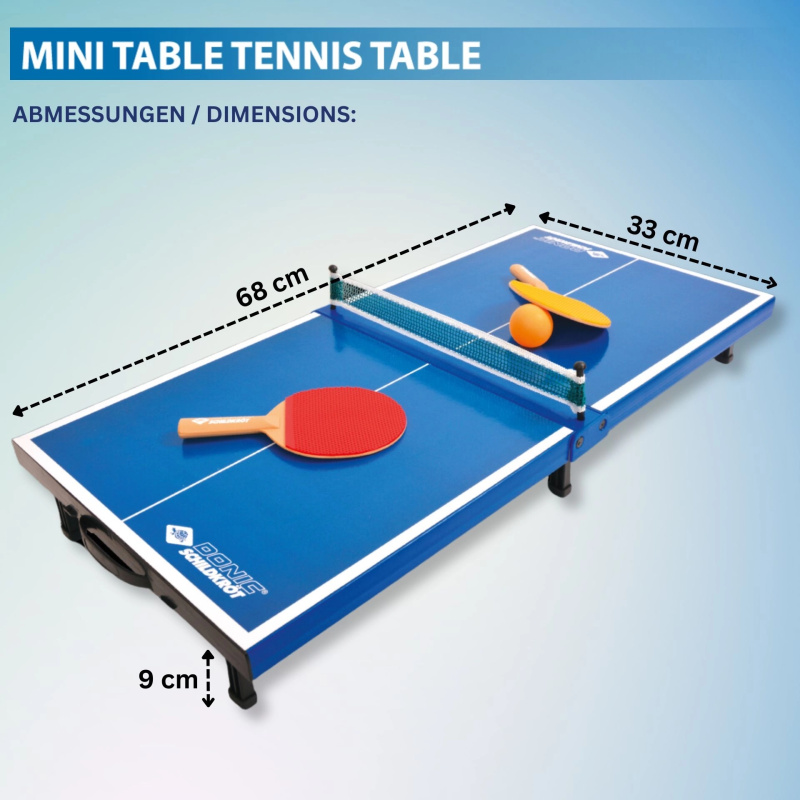 Donic-Schildkröt – skládací mini stůl na stolní tenis
