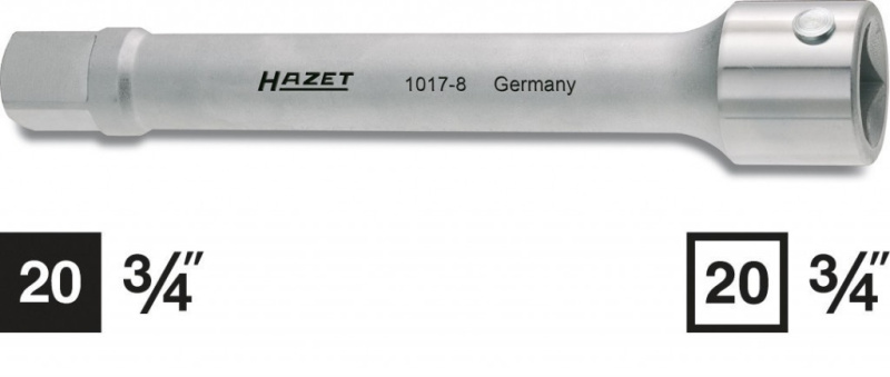 Prodloužení 1017-8 Hazet