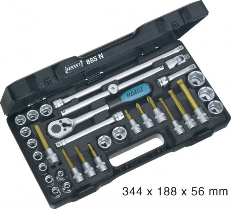 Gola sada 3/8", 32 ks Hazet - 885N