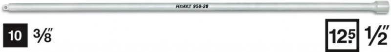 Prodloužení adaptéru 958-28 Hazet