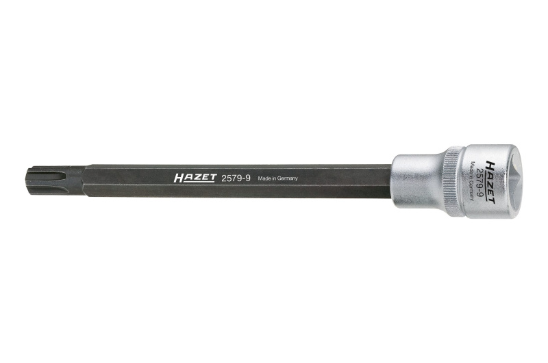 Nástrčná hlavice s bitem HEX 1/2" pro hlavu válce VAG 2579-9 Hazet