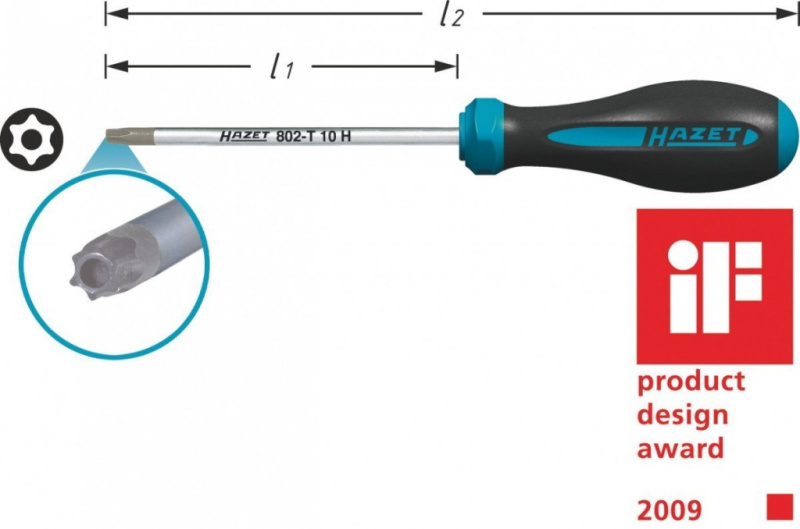Šroubovák TORX® 802-T27H - HA145171
