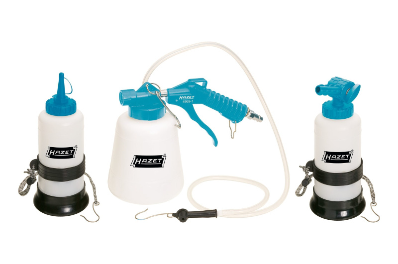 Pneumatická odsávačka brzdové kapaliny, sada 3ks - HA149445