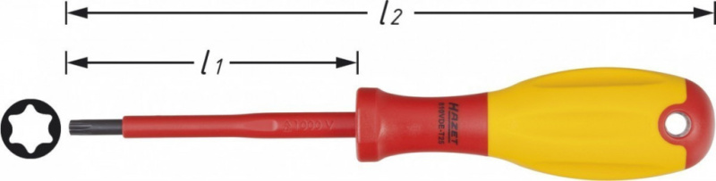 Elektrikářský šroubovák 810VDE-T25 - HA174423