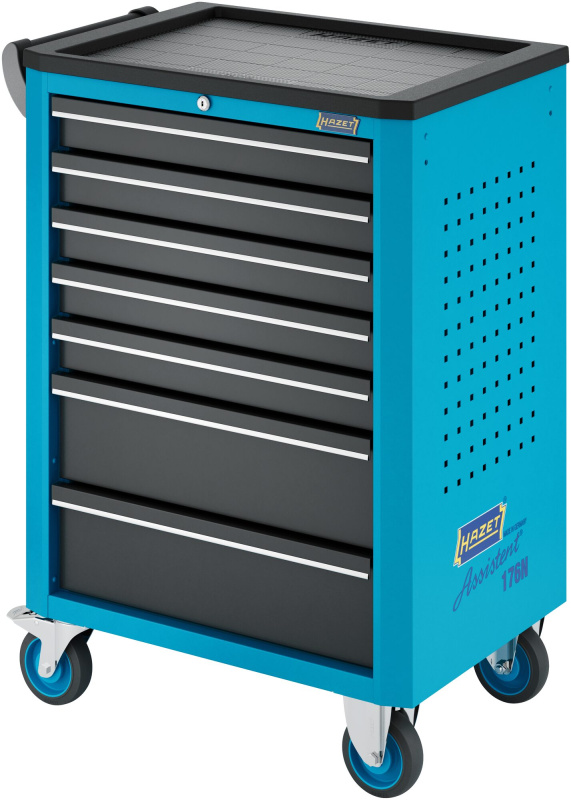 Dílenský vozík na nářadí HAZET Assistent 176N-7, 7 zásuvek - HA264681