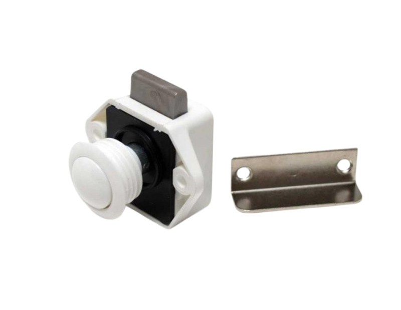 REIMO Nábytkový zámek Push Lock Mini - bílý