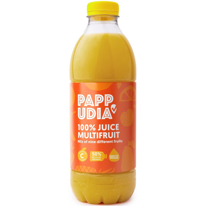 Pappudia Džus multivitamin 100%