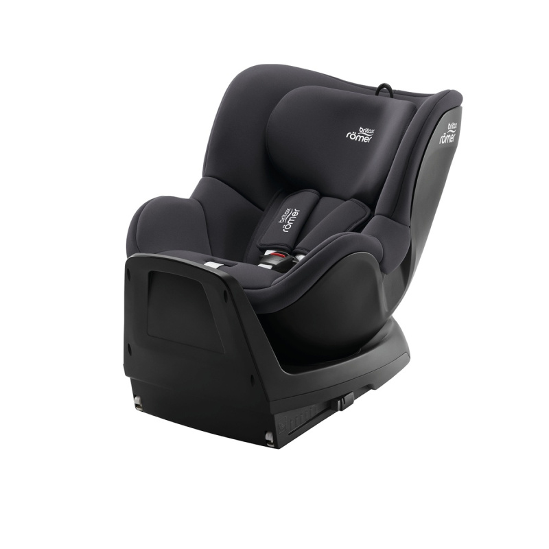 Autosedačka Britax Römer Dualfix Plus Midnight Grey, otočná 360°