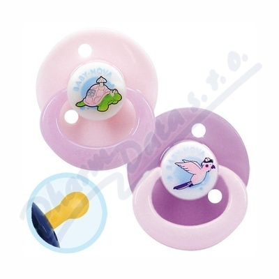 BABY NOVA Dudlík silikon kulatý rund dekor 26004