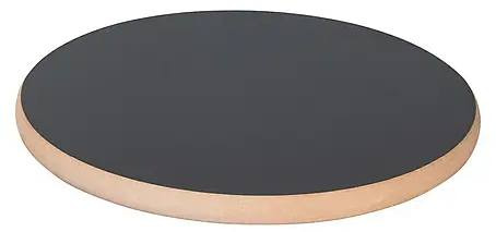 Podstavec pod květináč s kolečky Wagner System / max. nosnost 100 kg / 29,5 x 2,6 cm / černá Varianta: ivi1