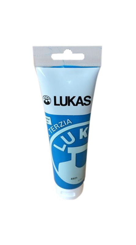 Akrylová barva LUKAS "Cryl Terzia" 125 ml - blankytná modř