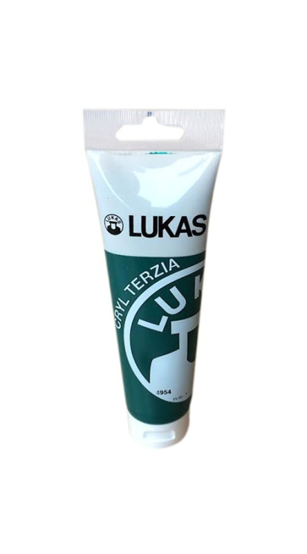 Akrylová barva LUKAS "Cryl Terzia" 125 ml - viridian