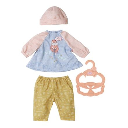 Baby Annabell Little Baby oblečení na ven dupačky s kapucí 36 cm