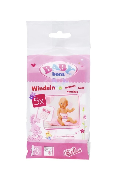 Zapf Creation Baby born plenky 5 ks