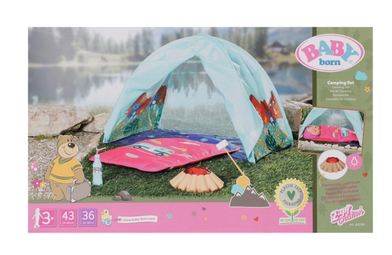 BABY born Víkendová Sada na kempování