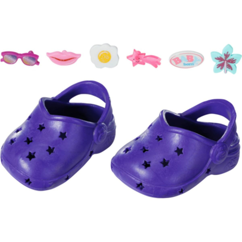 Zapf Creation BABY BORN Sandálky gumové 1 pár pro panenku miminko 3 druhy