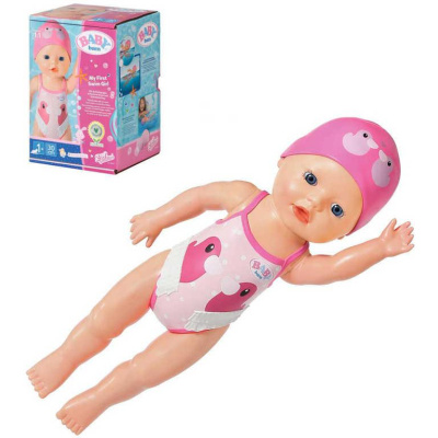 Zapf BABY born My First Plaváček, holčička, 30 cm