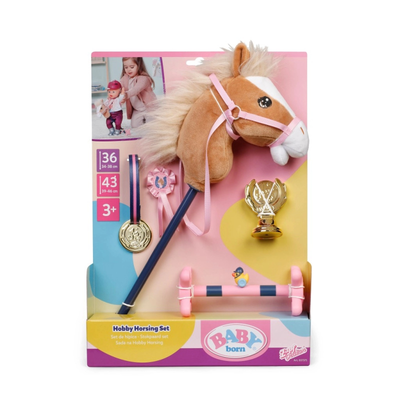 Baby Born sada na hobby horsing pro panenky 43 cm