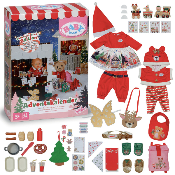 Adventní kalendář BABY born 2025 pro panenku 43 cm