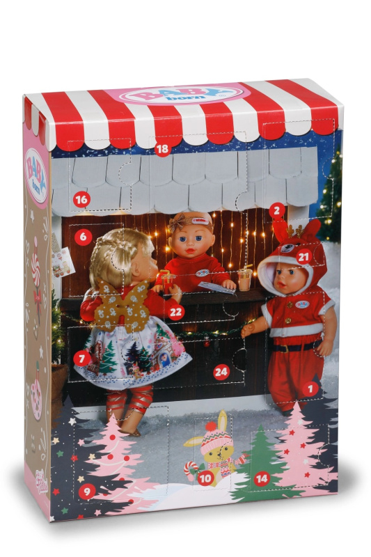 Adventní kalendář BABY born 2025 pro panenku 43 cm