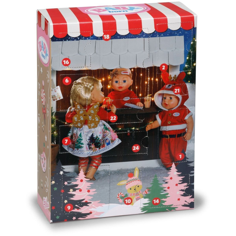 Adventní kalendář BABY born 2025 pro panenku 43 cm