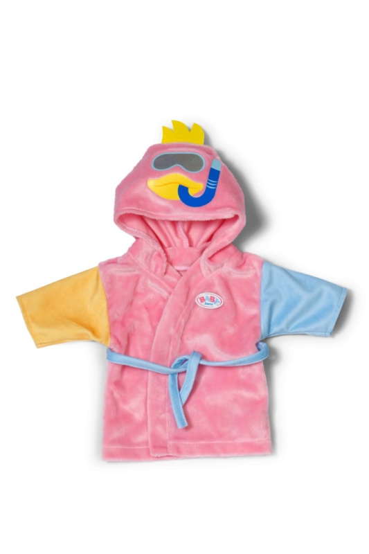 Baby born růžový župan pro panenky