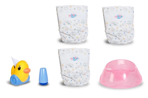 Baby Born interaktivní sada s nočníkem pro panenky 43 cm