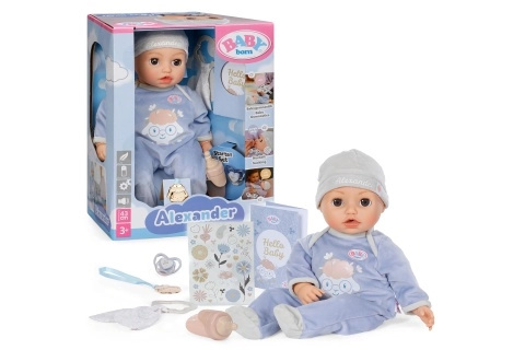 Zapf Creation Baby Annabell Interaktivní Alexander 43 cm