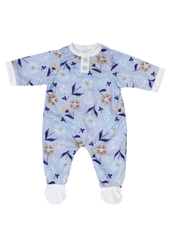 Dupačky pro panenku BABY BORN 43 cm – modré