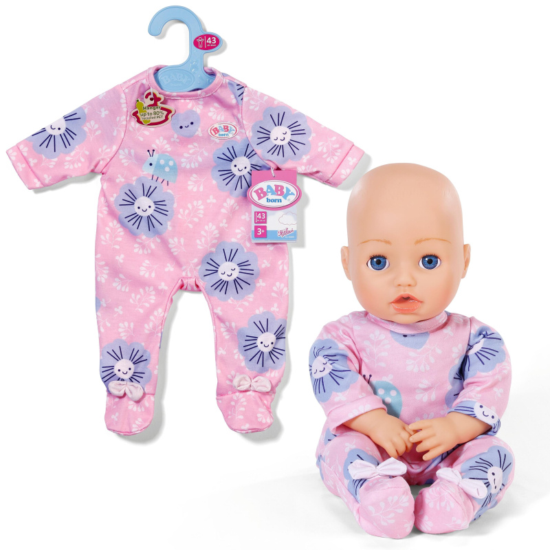 BABY born růžové dupačky pro panenku 43 cm