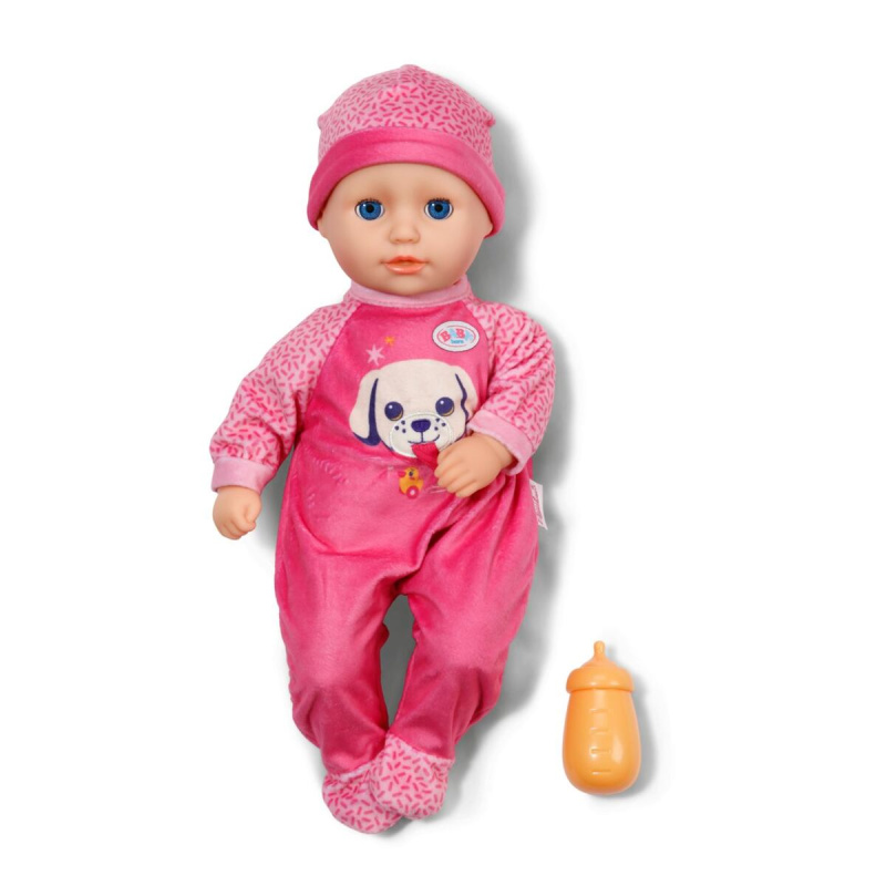 Panenka BABY born Anna tmavě růžová 36 cm
