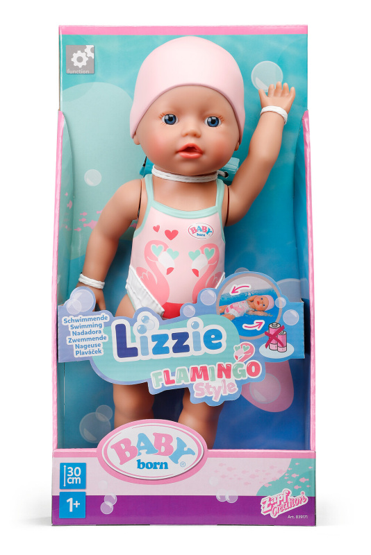 Baby Born Panenka do vany Lizzie