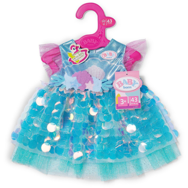 BABY born Šatičky mořská panna, 43 cm