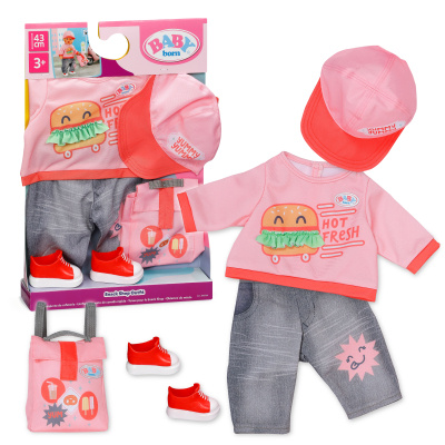 BABY born 840764 Oblečení do města, 43 cm