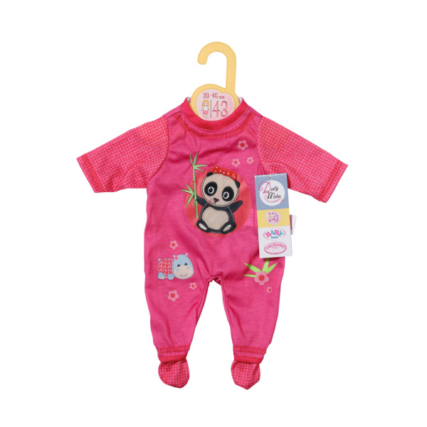 Zapf Creation Dolly Moda Romper s pandou 43 cm
