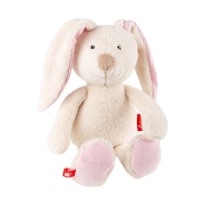 Sigikid Natural Friends bavlněný králíček – první mazlíček 28 cm