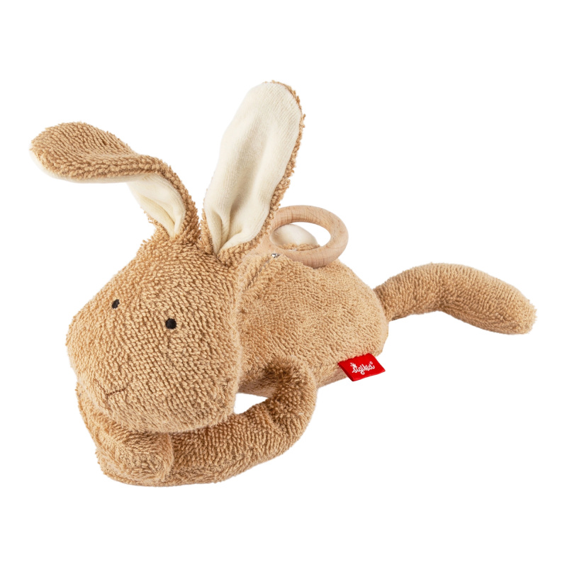 Sigikid mamilodie těhotenský plyšový králíček s hracím strojkem 36 cm