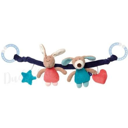 Hrazdička do kočárku farma Blue Linie Baby New Sigikid