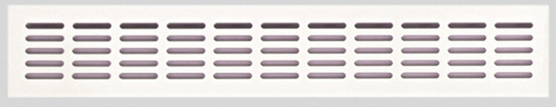 Větrací mřížka 400 x 80 mm (bílá)